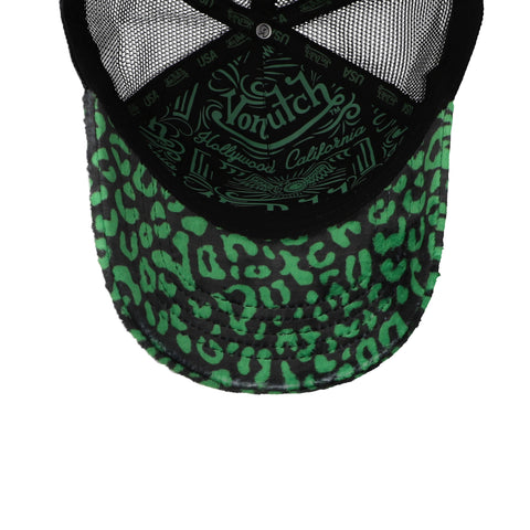 Gorra Von Dutch Vanimal Trucker Negro/Verde Unitalla