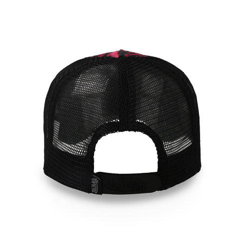 Gorra Von Dutch Vanimal Trucker Negro/Rosa Unitalla