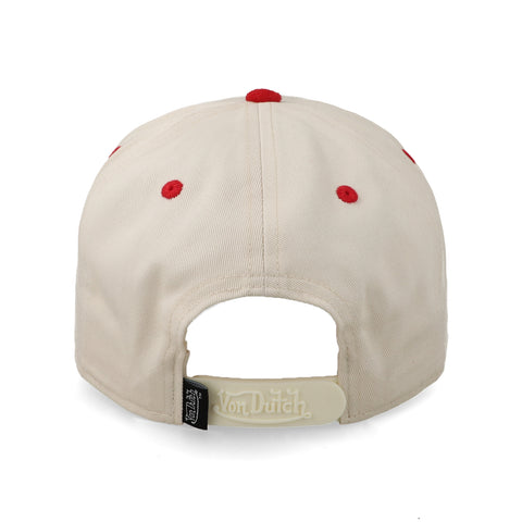 Gorra Von Dutch Red Suede Snapback Rojo Unitalla