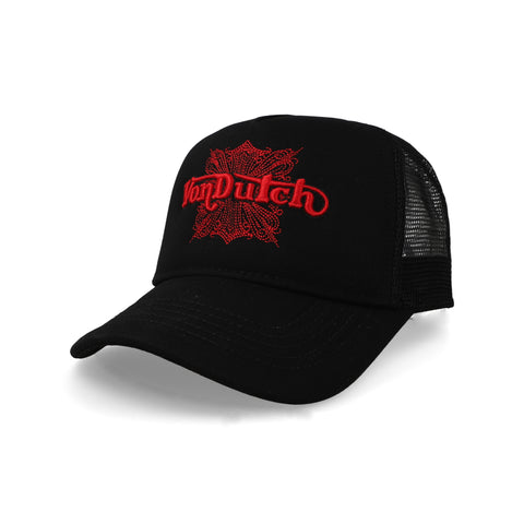 Gorra Von Dutch Trucker Negro/Rojo Unitalla