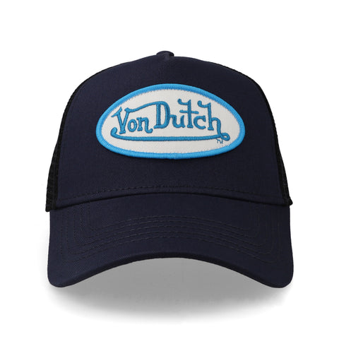 Gorra Von Dutch Navy Blue & White Trucker Marino Unitalla