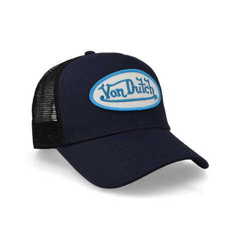 Gorra Von Dutch Navy Blue & White Trucker Marino Unitalla