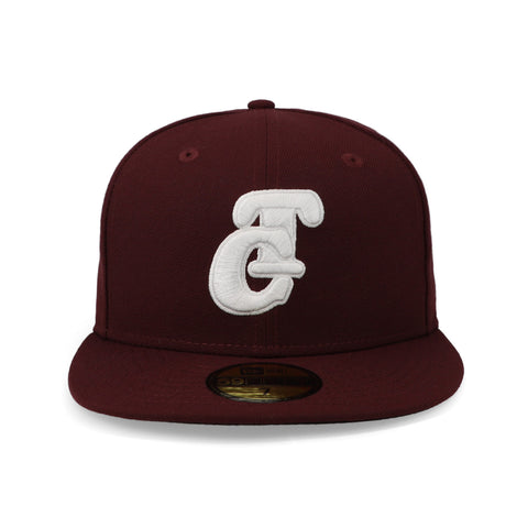 Gorra New Era 59Fifty LMB Tomateros Maroon GC 2021 Cerrada