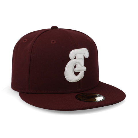 Gorra New Era 59Fifty LMB Tomateros Maroon GC 2021 Cerrada