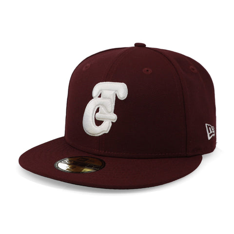 Gorra New Era 59Fifty LMB Tomateros Maroon GC 2021 Cerrada