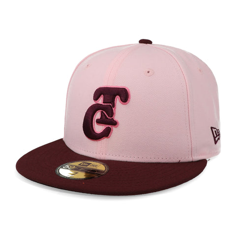 Gorra New Era 59Fifty LMB Tomateros BCA 22 LMP Rosa Cerrada