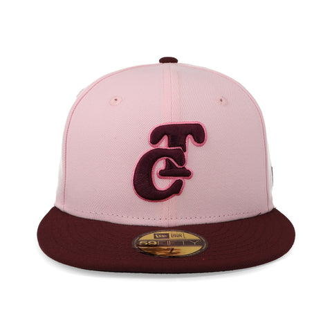 Gorra New Era 59Fifty LMB Tomateros BCA 22 LMP Rosa Cerrada