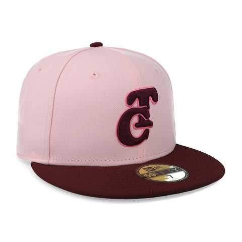 Gorra New Era 59Fifty LMB Tomateros BCA 22 LMP Rosa Cerrada