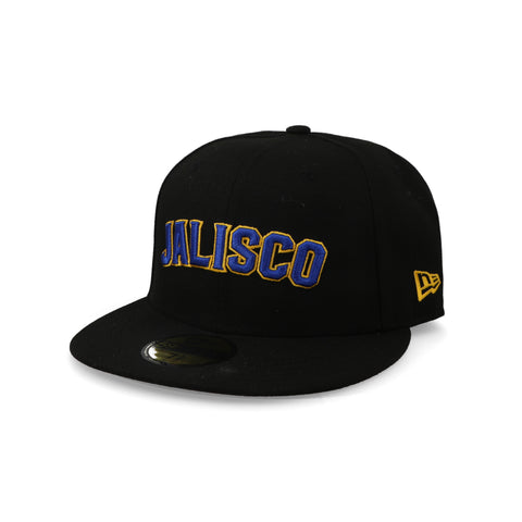 Gorra New Era 59Fifty LMB Charros GC Negra Cerrada