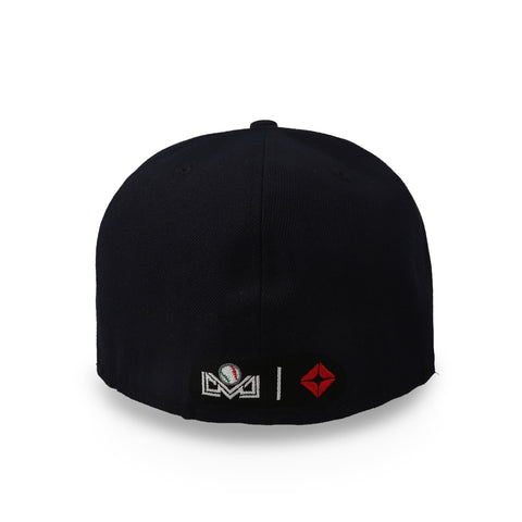 Gorra New Era 59Fifty LMB Charros GC Negra Cerrada