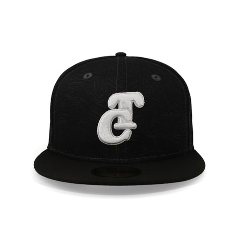 Gorra New Era 59Fifty LMB Tomateros Black Waves Negra Cerrada