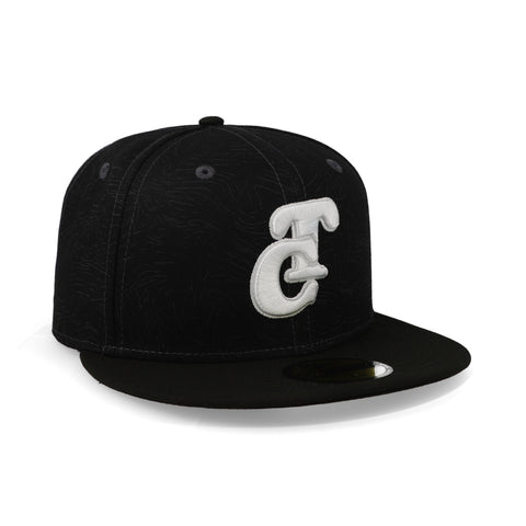 Gorra New Era 59Fifty LMB Tomateros Black Waves Negra Cerrada