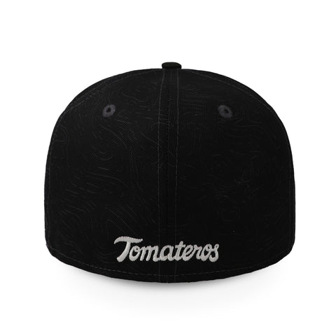 Gorra New Era 59Fifty LMB Tomateros Black Waves Negra Cerrada