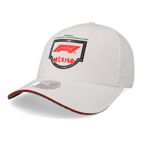 Gorra F1 FW México Blanca Unitalla