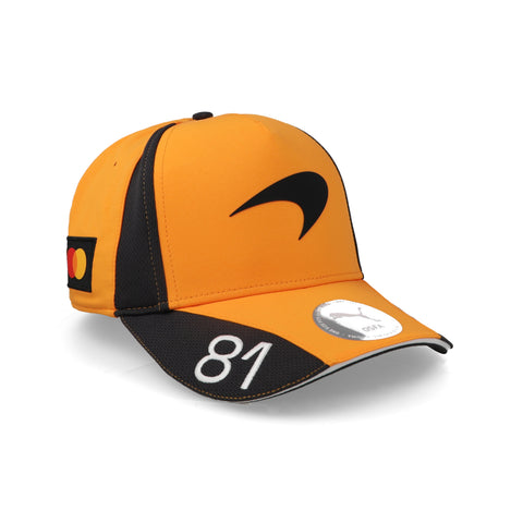 Gorra McLaren F1 RP Piastri BB Cap Papaya Unitalla