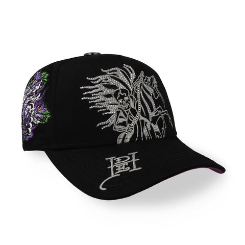 Gorra Ed Hardy Dead Or Glory Negra Unitalla