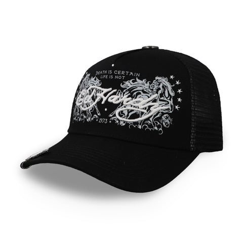 Gorra Ed Hardy Death Is Certain Negra Unitalla