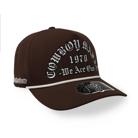 Gorra Oak Feather Cowboy Mafia Café Unitalla