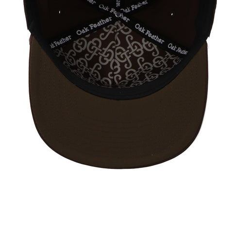 Gorra Oak Feather Cowboy Mafia Café Unitalla