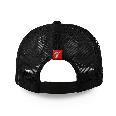 Gorra Oak Feather Country Club Trucker Negra Unitalla