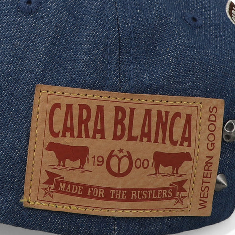 Gorra Cara Blanca Starlight Rodeo Denim Azul Unitalla