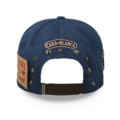 Gorra Cara Blanca Starlight Rodeo Denim Azul Unitalla