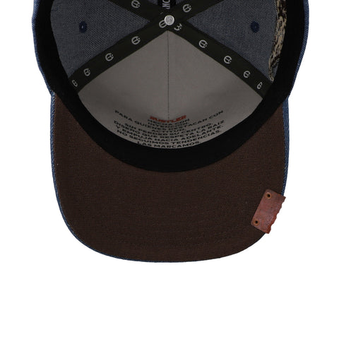 Gorra Cara Blanca Starlight Rodeo Denim Azul Unitalla
