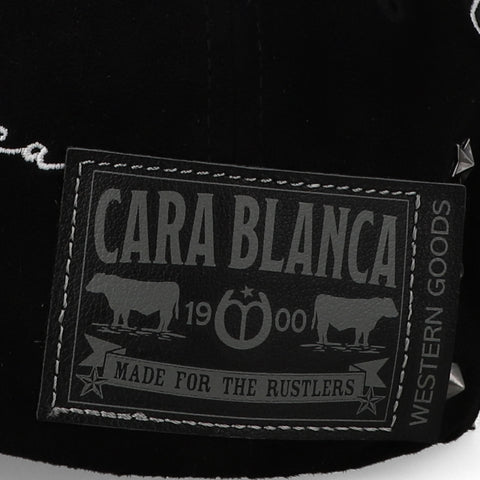 Gorra Cara Blanca Buckle Crown Negra Unitalla
