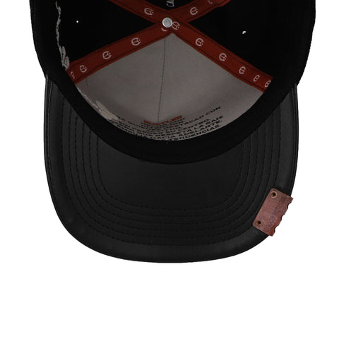 Gorra Cara Blanca Buckle Crown Negra Unitalla