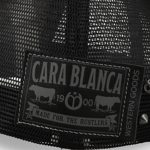 Gorra Cara Blanca Blackdraft Trucker Negra Unitalla
