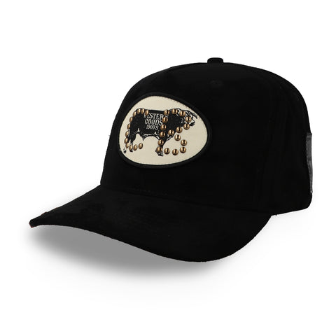 Gorra Cara Blanca Blackdust Negra Unitalla