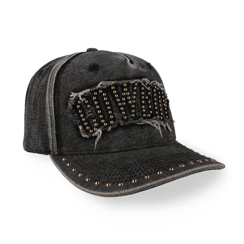 Gorra Cara Blanca Outlaw Black Fade Denim Unitalla