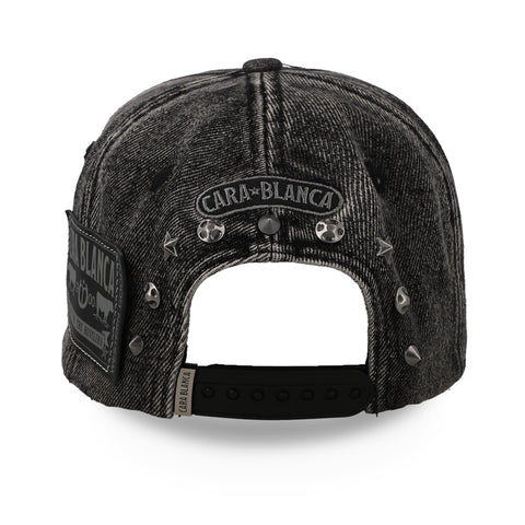 Gorra Cara Blanca Outlaw Black Fade Denim Unitalla