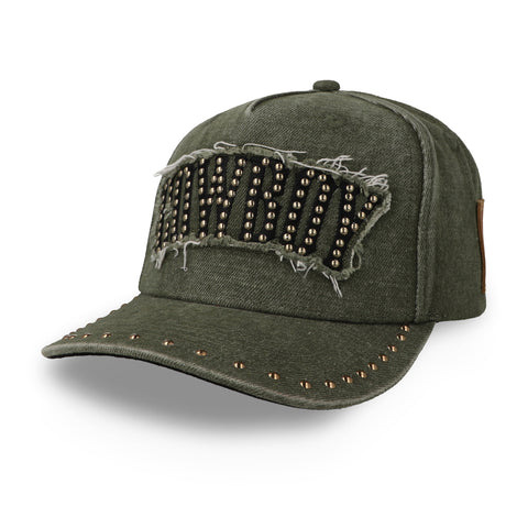 Gorra Cara Blanca Outlaw Sage Fade Denim Verde Unitalla