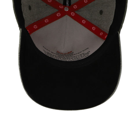 Gorra Cara Blanca Outlaw Sage Fade Denim Verde Unitalla