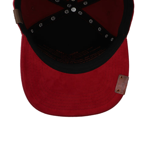 Gorra Cara Blanca Cattleman Horns Roja Unitalla