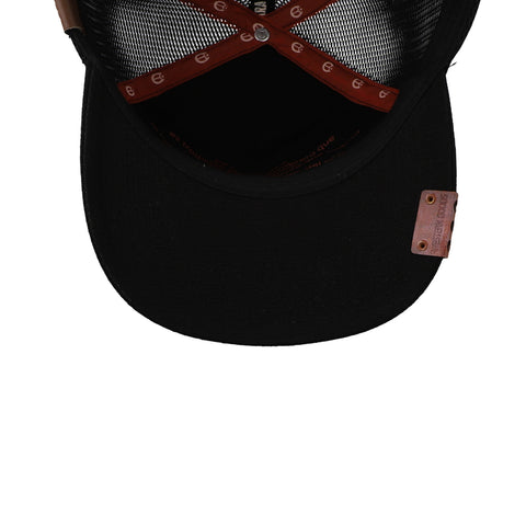 Gorra Cara Blanca Cattleman Wokman Negra Unitalla