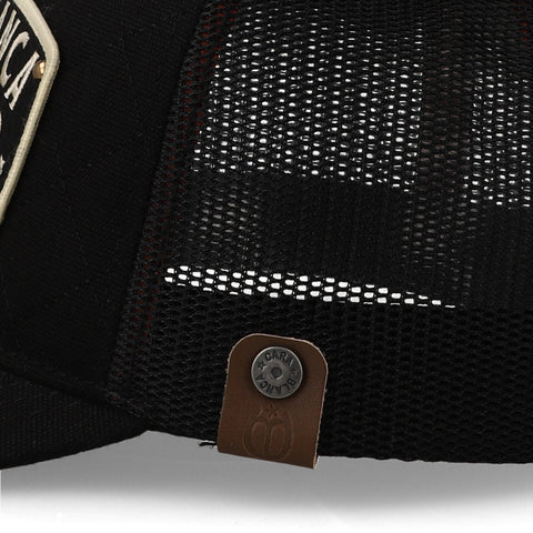 Gorra Cara Blanca Cattleman Wokman Negra Unitalla