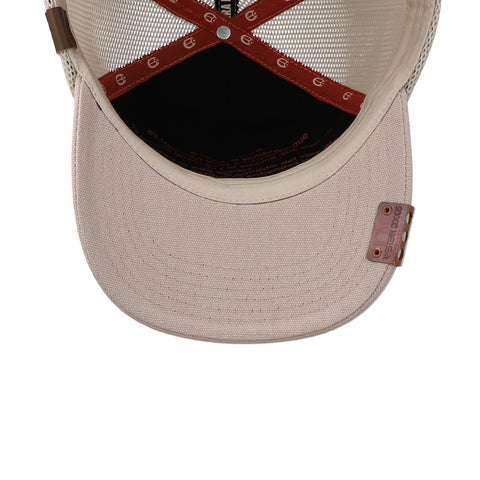 Gorra Cara Blanca Double Line Hereford Almendra Unitalla
