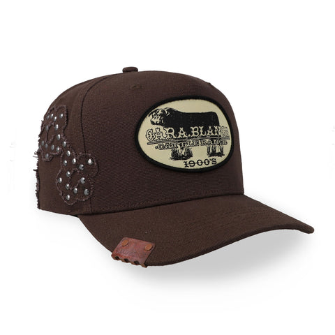 Gorra Cara Blanca Flowers Cattle Ranch Unitalla