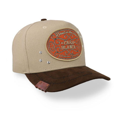 Gorra Cara Blanca Bred In The North Unitalla