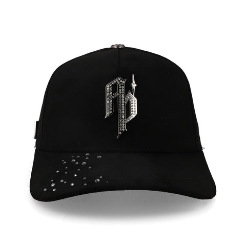 Gorra Aplomo Crystals III Negra Unitalla