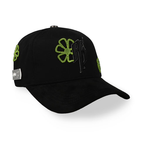 Gorra Aplomo FLWRS Negra Unitalla