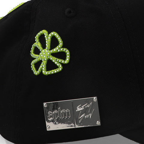 Gorra Aplomo FLWRS Negra Unitalla