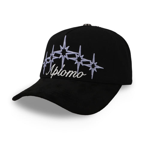 Gorra Aplomo Shine Negra Unitalla