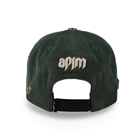 Gorra Aplomo Mini Corduroy Verde Oscuro Unitalla