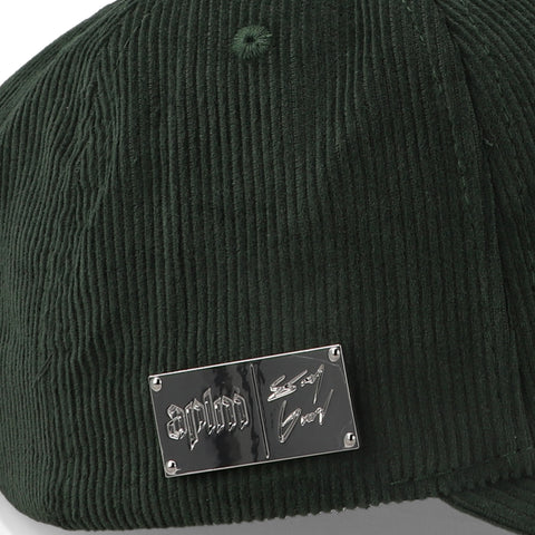 Gorra Aplomo Mini Corduroy Verde Oscuro Unitalla