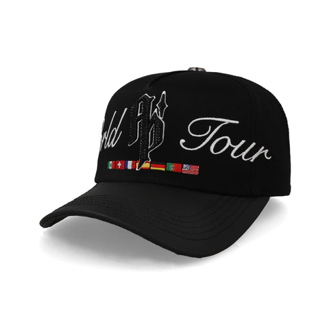 Gorra Aplomo World Tour Negra Unitalla