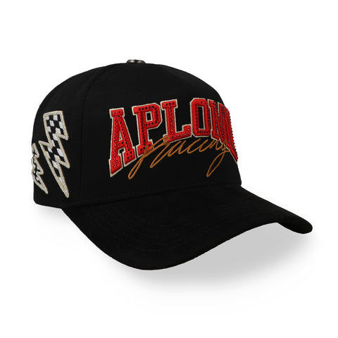 Gorra Aplomo Racing Negra Unitalla