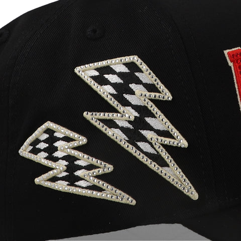 Gorra Aplomo Racing Negra Unitalla